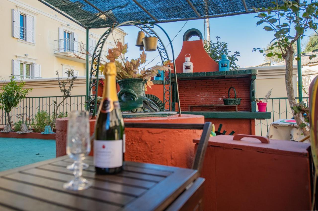 Fay'S Barbeque Garden House -Family Activities Corfu Port Διαμέρισμα Εξωτερικό φωτογραφία